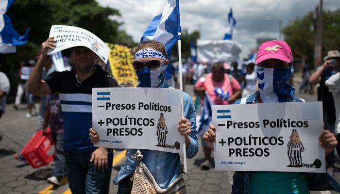 Ley para liberar a presos políticos en Nicaragua